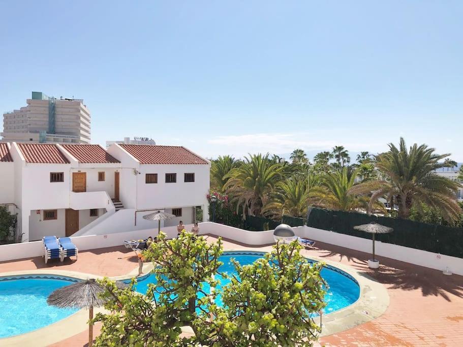 Apartamento Lucia Garden City Con Piscina Climatizada Playa Feñabe Exterior foto